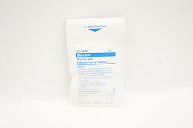 Baxter 5C4466P MiniCap with Povidone-Iodine Solution (x)